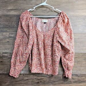 Universal Thread Multicolor Floral Blouse